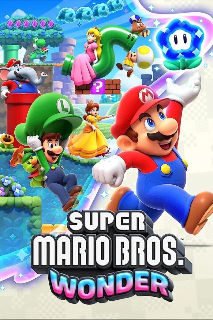 Super Mario Bros. Wonder Cover